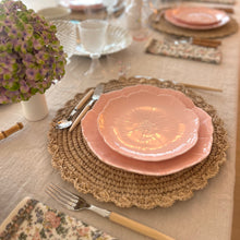 DINNER PLATE CHERRY BLOSSOM PINK - SET OF 4