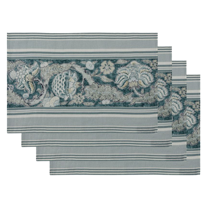 PLACEMAT PECONIC BLUE - SET OF 4