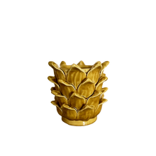 ARTICHOKE PLANT POT XS - HONEY YELLOW