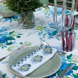 NAPPE CLARITA BLEU - 180x340cm