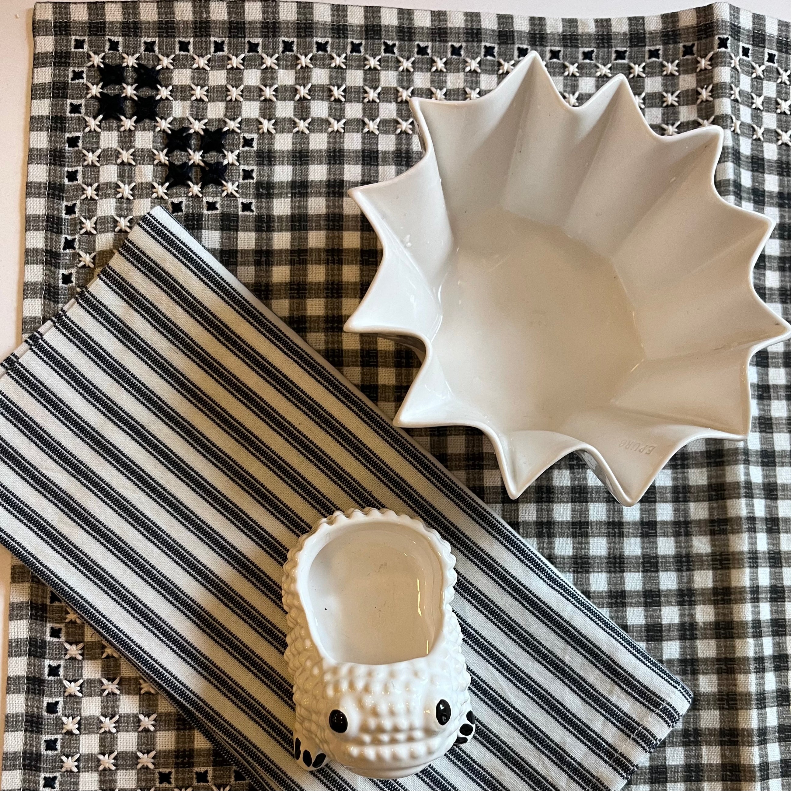 PLACEMAT IONNA BLACK - SET OF 4