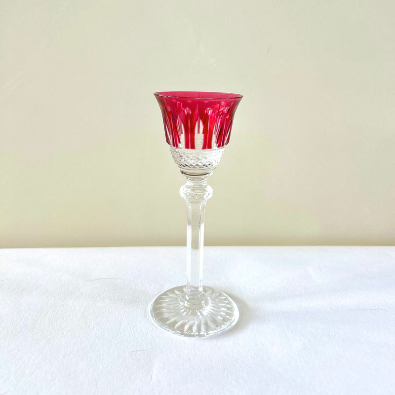 VERRES À LIQUEUR EN CRISTAL - LOT DE 6