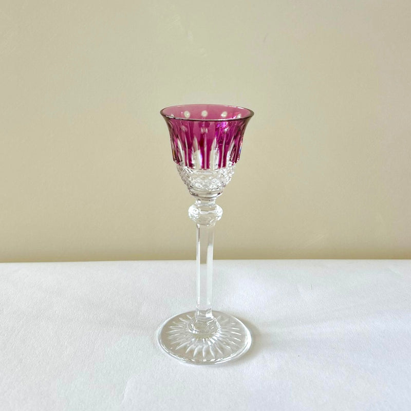 VERRES À LIQUEUR EN CRISTAL - LOT DE 6