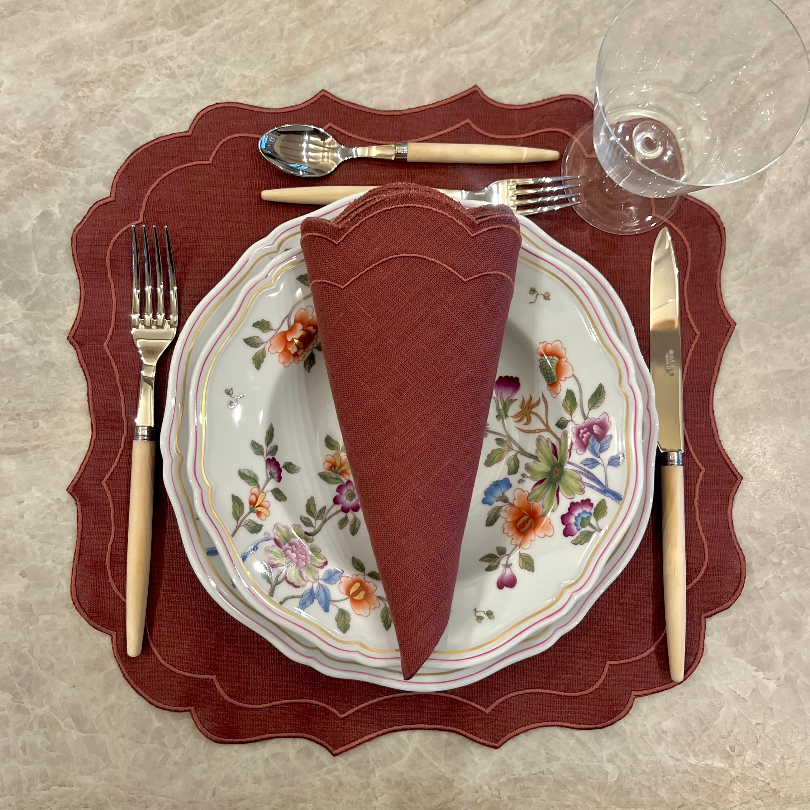 NAPKIN PARENTESI MARSALA - SET OF 4