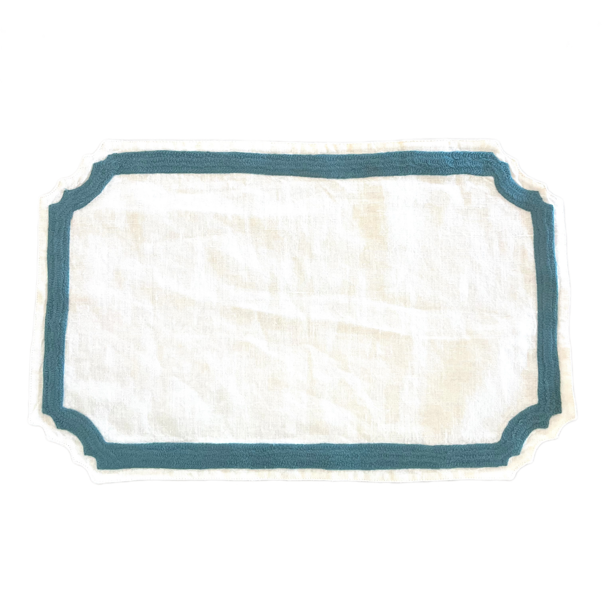 PLACEMAT MAJORQUE ICE BLUE - SET OF 4