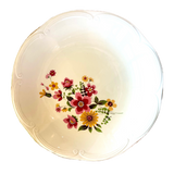 ASSIETTE DE SERVICE FLEURIE VINTAGE