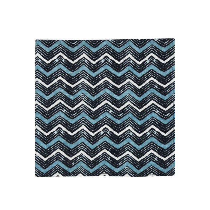 NAPKIN LAHERIA BLUE - SET OF 10