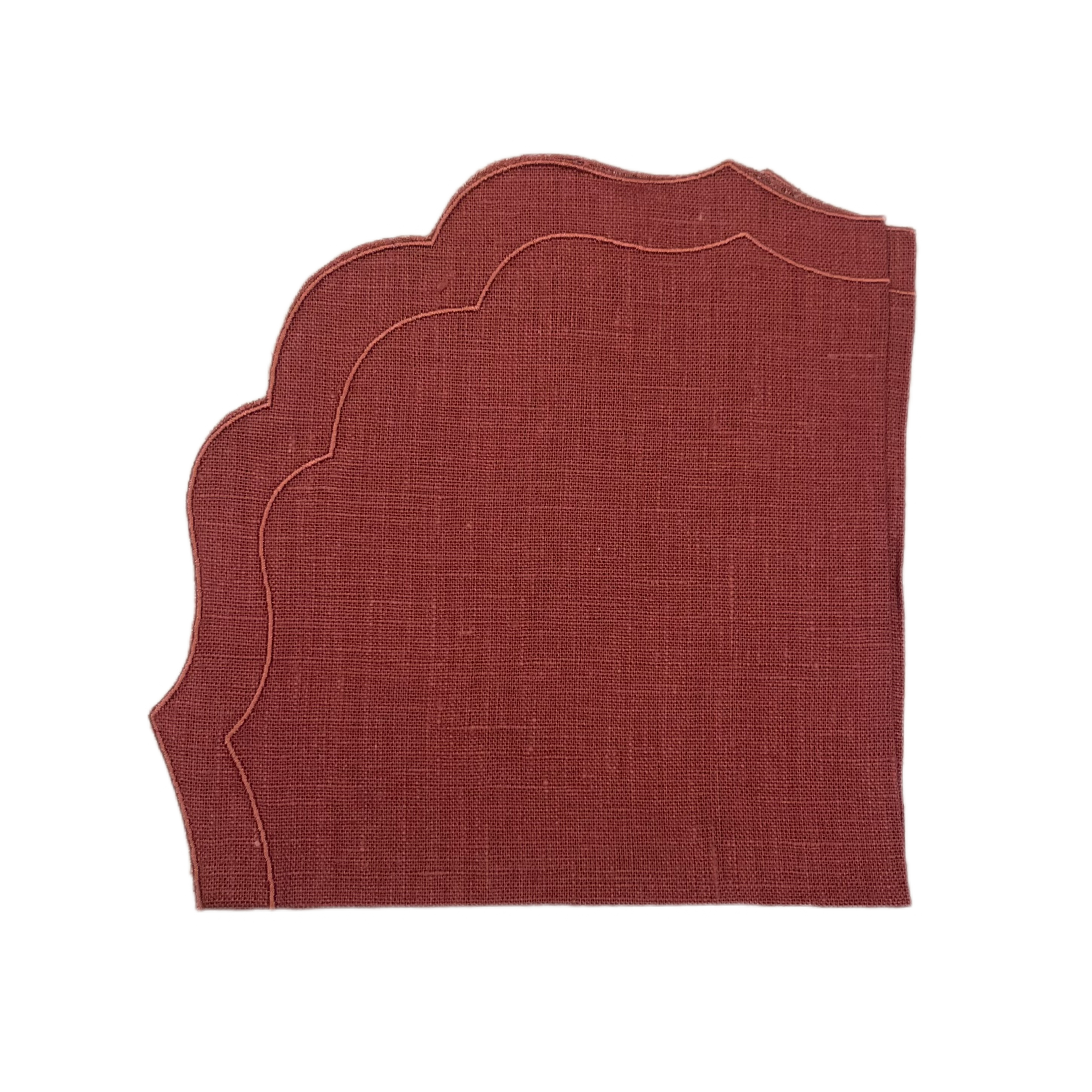 SERVIETTE PARENTESI MARSALA - LOT DE 4