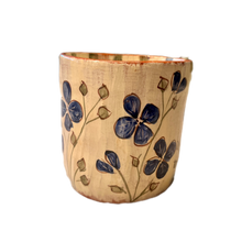 BLUE FLOWER CANDLE