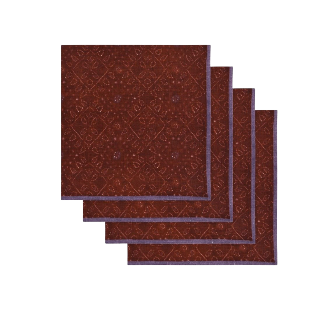 NAPKIN BANJARA - RUST - SET OF 4