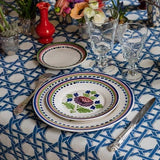 ARTICHOKE BLUE PLATE - SET OF 6