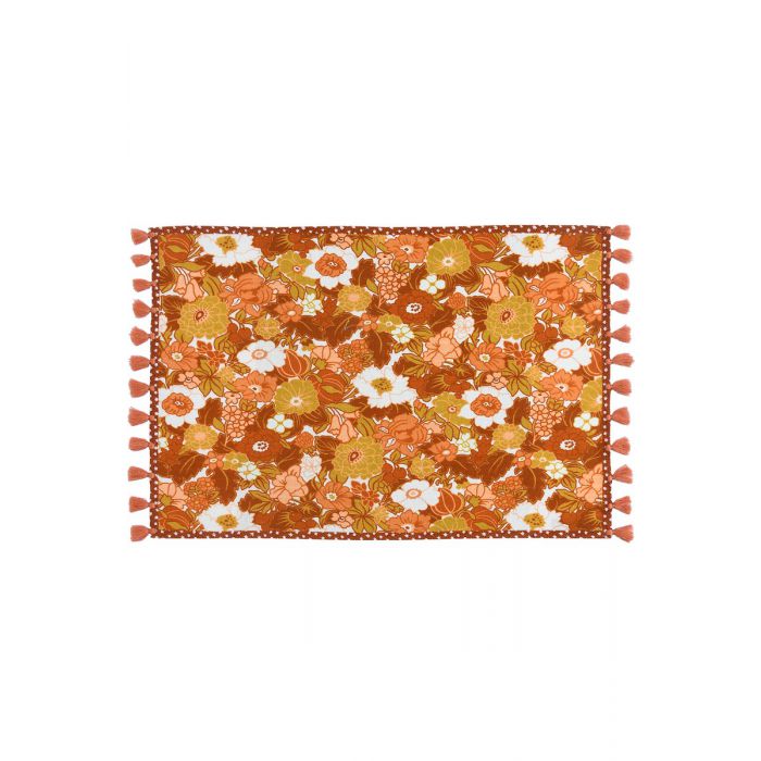 PLACEMAT LULU ORANGE - SET OF 4