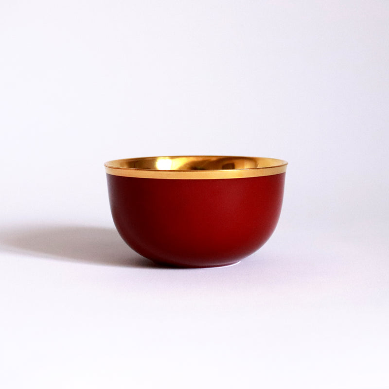 CHAMPAGNE BOWL BELVEDERE PURPLE AND GOLD